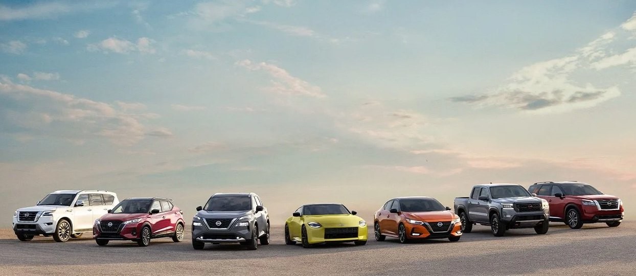 Used SUVs, trucks, and sedans from Nissan at the Lanaudière Liquidation Mega Center